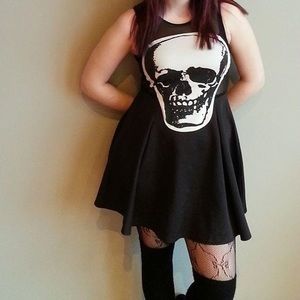 Black Skull Dress
